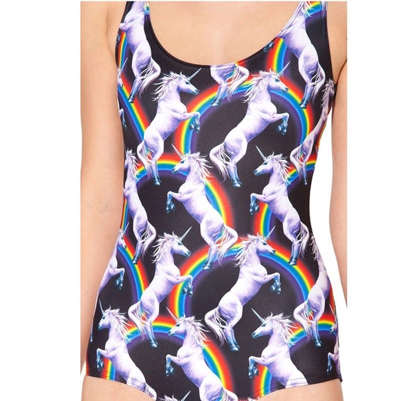 💃🎊HOST PICK 7/22🦄🌈Unicorns & Rainbows Swimsuit - Picture 3 of 8