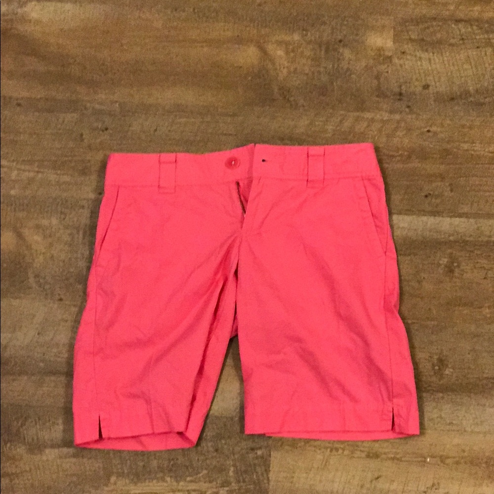 Lily Pulitzer Hot Pink Bermuda Shorts Size 0