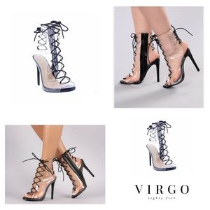 Strip Clear Booties