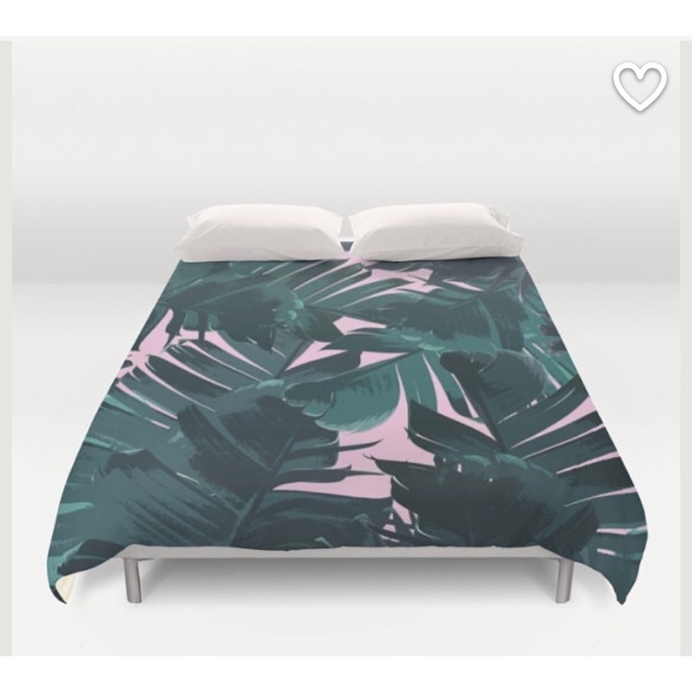 Banana leaf duvet cover