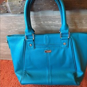 Blue Short Purse