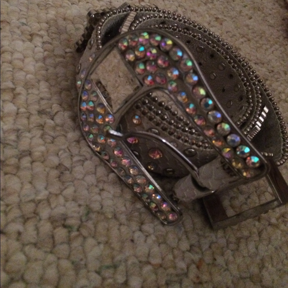 Bling belt.
