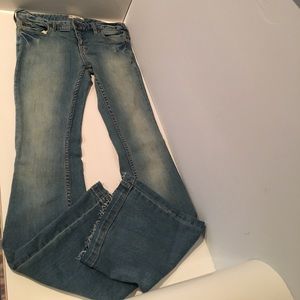 Free people flared jeans, size 28!