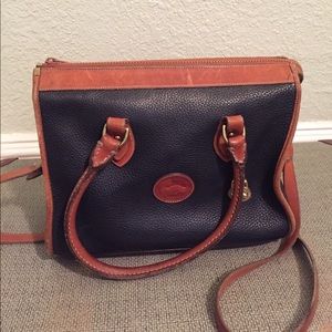 Vintage Dooney and Bourke All Weather Leather bag