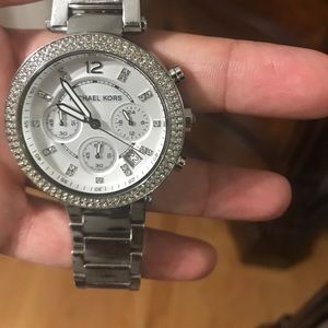 Michael kors silver watch