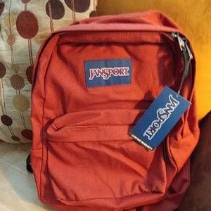 NWT Jansport backpack in burnt henna