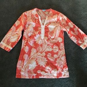 J. McLaughlin cover up/ tunic
