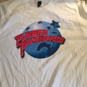 Planned Parenthood large t shirt (Commode Prints)