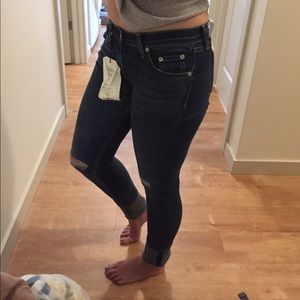 NWT Rag & Bone denim distressed jeans