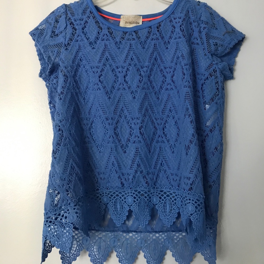 Girls lace top