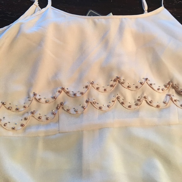 Forever 21 (H81) Nude mini dress - Picture 2 of 4