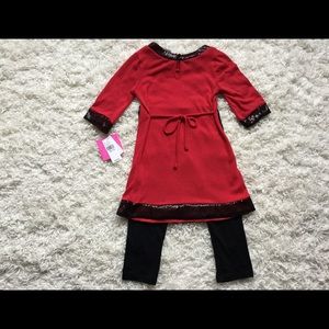 Girls Tunic and leggings