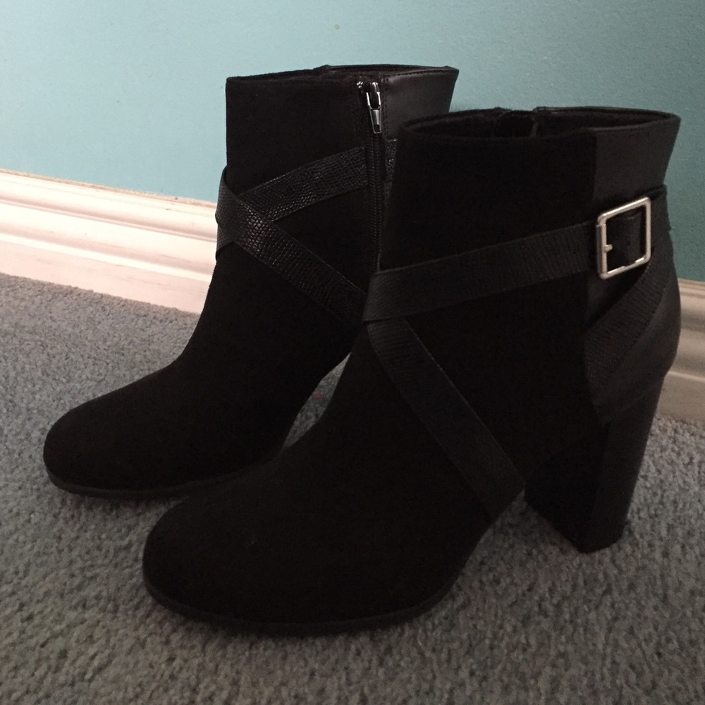 Zip-Up Ankle Booties