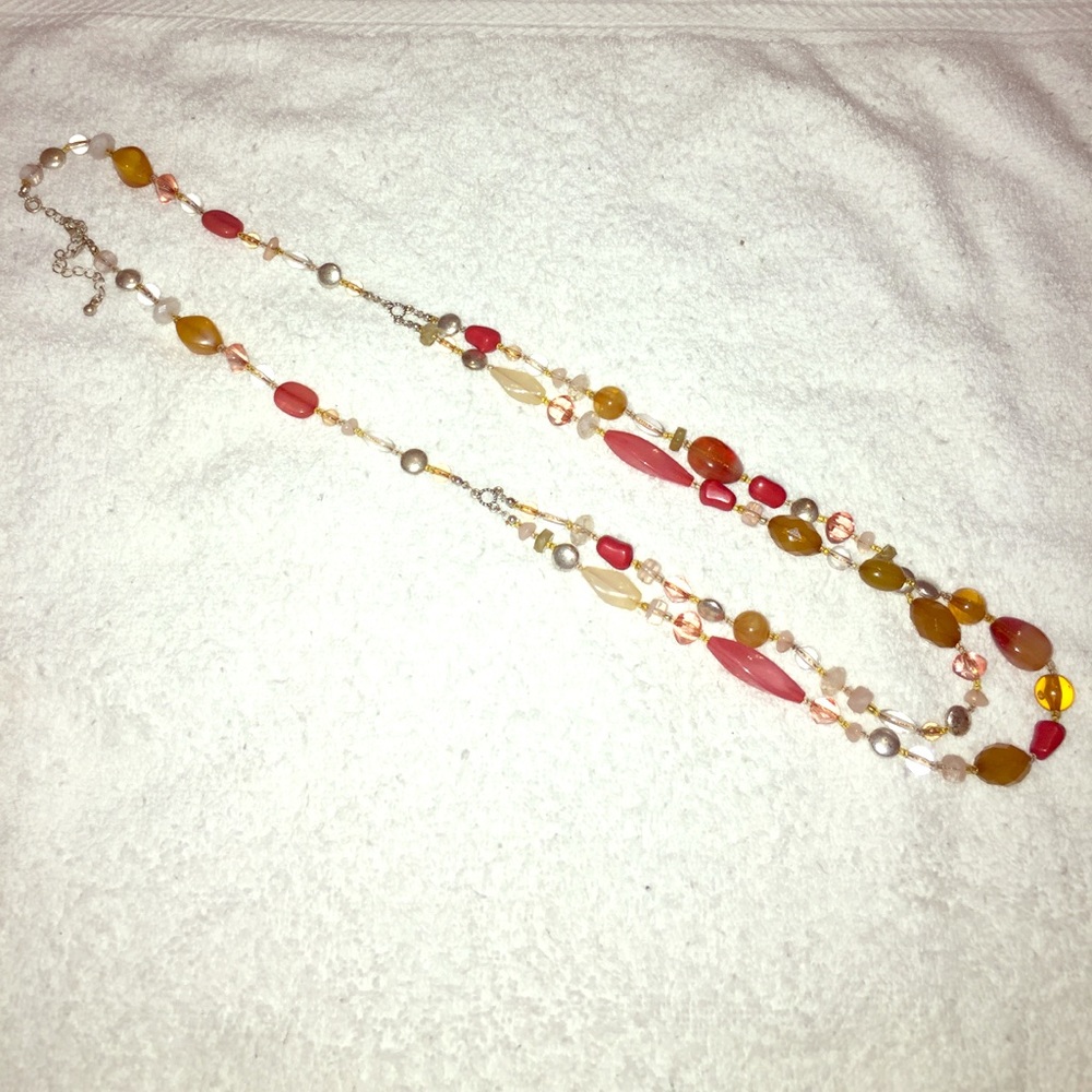 Beaded Necklace w/ bracelets
