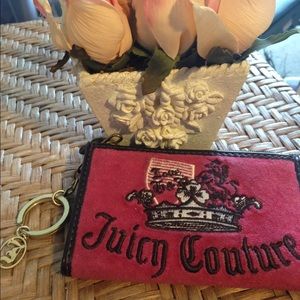Juicy couture change purse/ keychain