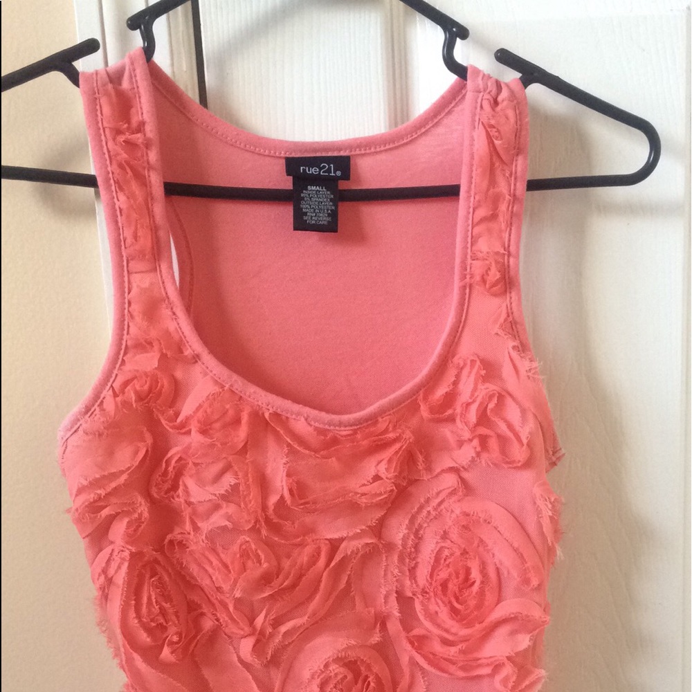 Rue21 pink Rosé tank