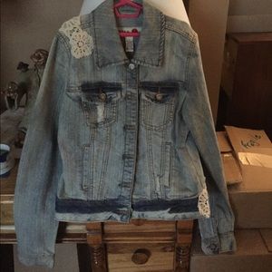 Distressed Jean Jacket