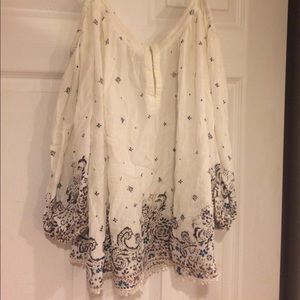 Off the shoulder top