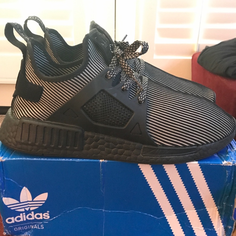 Adidas NMD XR1 PK "Triple Black" size 9.5