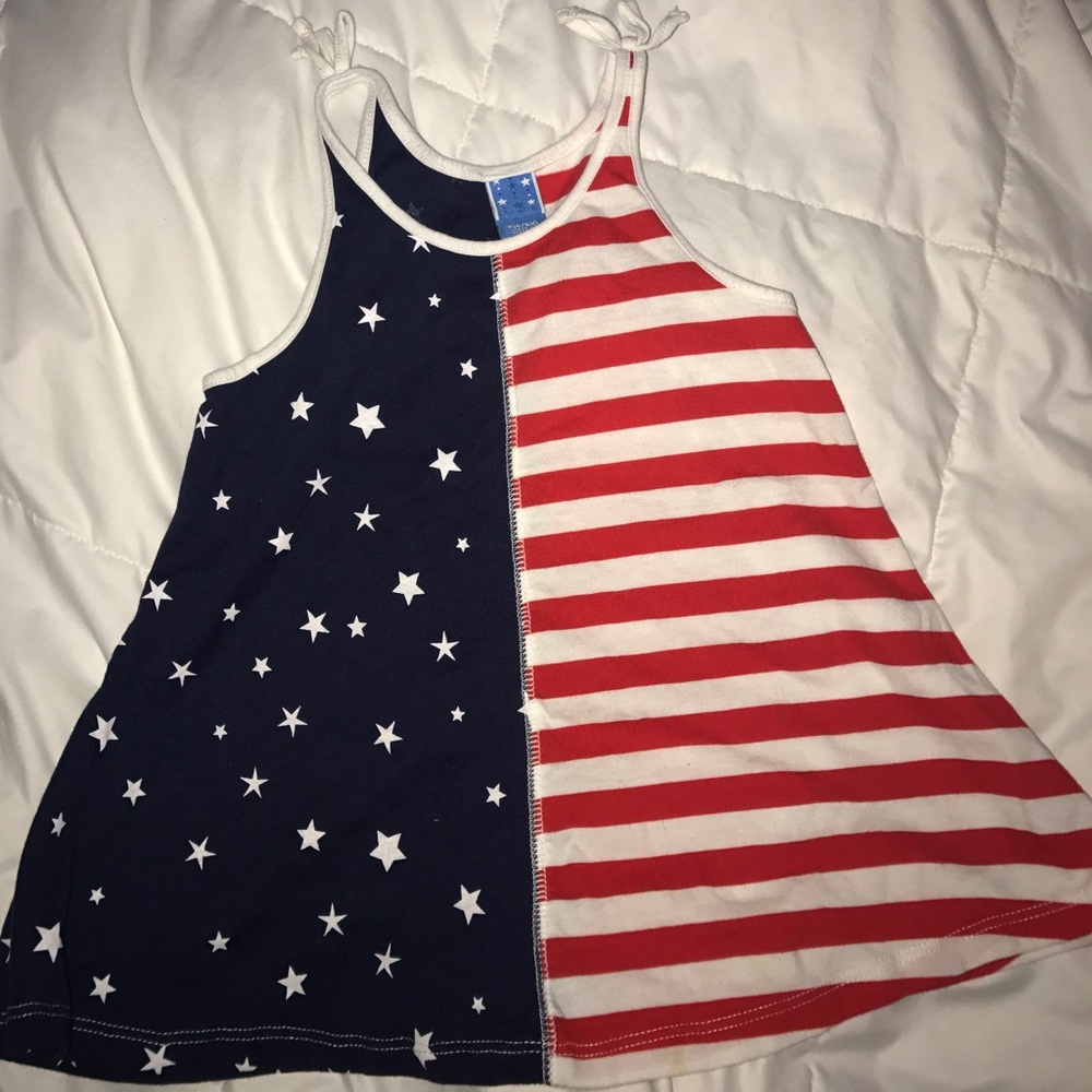 Patriotic tank