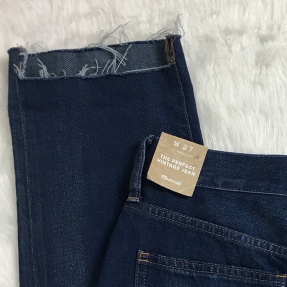 NWT Madewell The Perfect Vintage Step Hem Jean - Picture 4 of 8