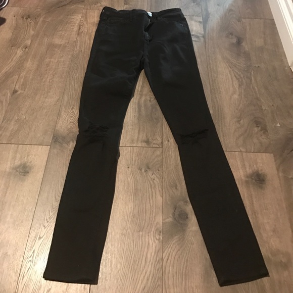 abercrombie high waisted jeans