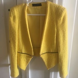 Yellow ZARA Blazer