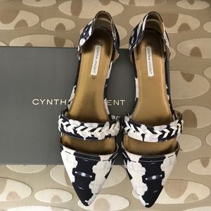 Cynthia Vincent Tie-dyed Flats