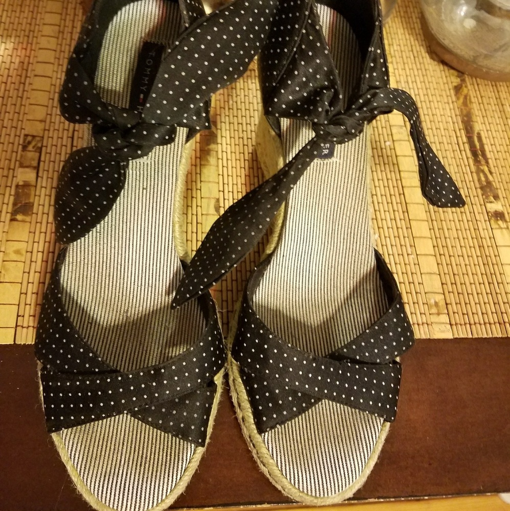 Tommy Hilfiger jute wedges