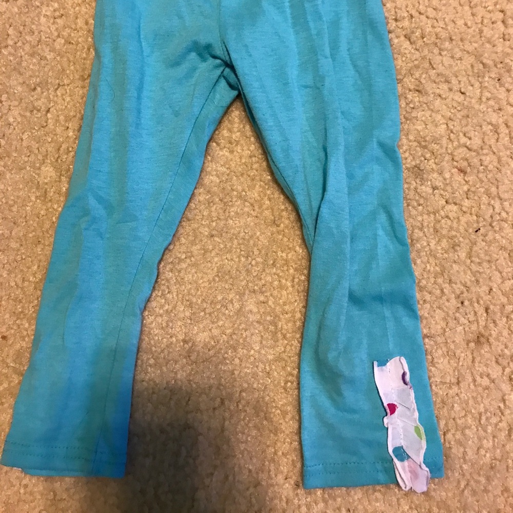Kids blue leggings