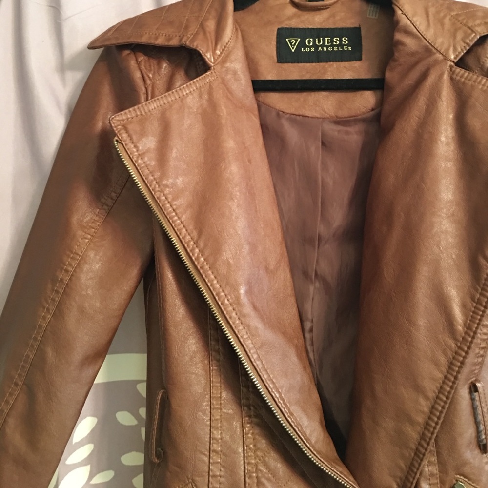 Guess leather jacket