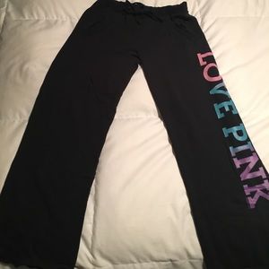 Victoria Secret "Love Pink" Ombré Sweatpants