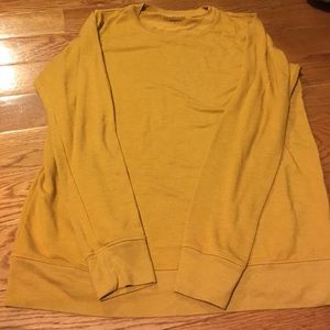 Everlane Mustard Yellow Sweatshirt