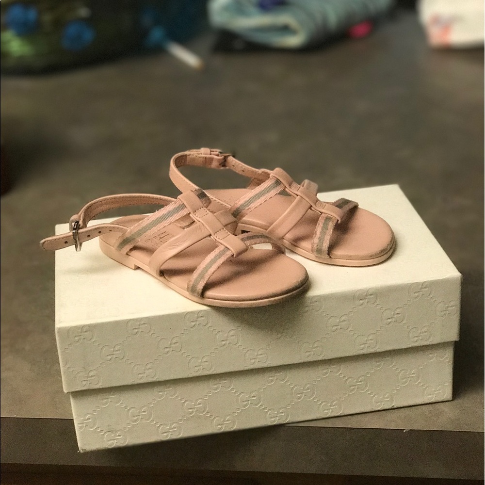 Girls Gucci Sandals