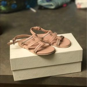 Girls Gucci Sandals