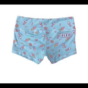 Fleo shorts; ice cream pattern