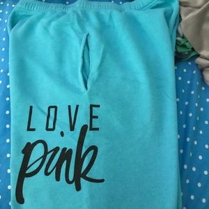Pink sweats