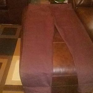 Authentic Mens Maroon Original Fit Levis