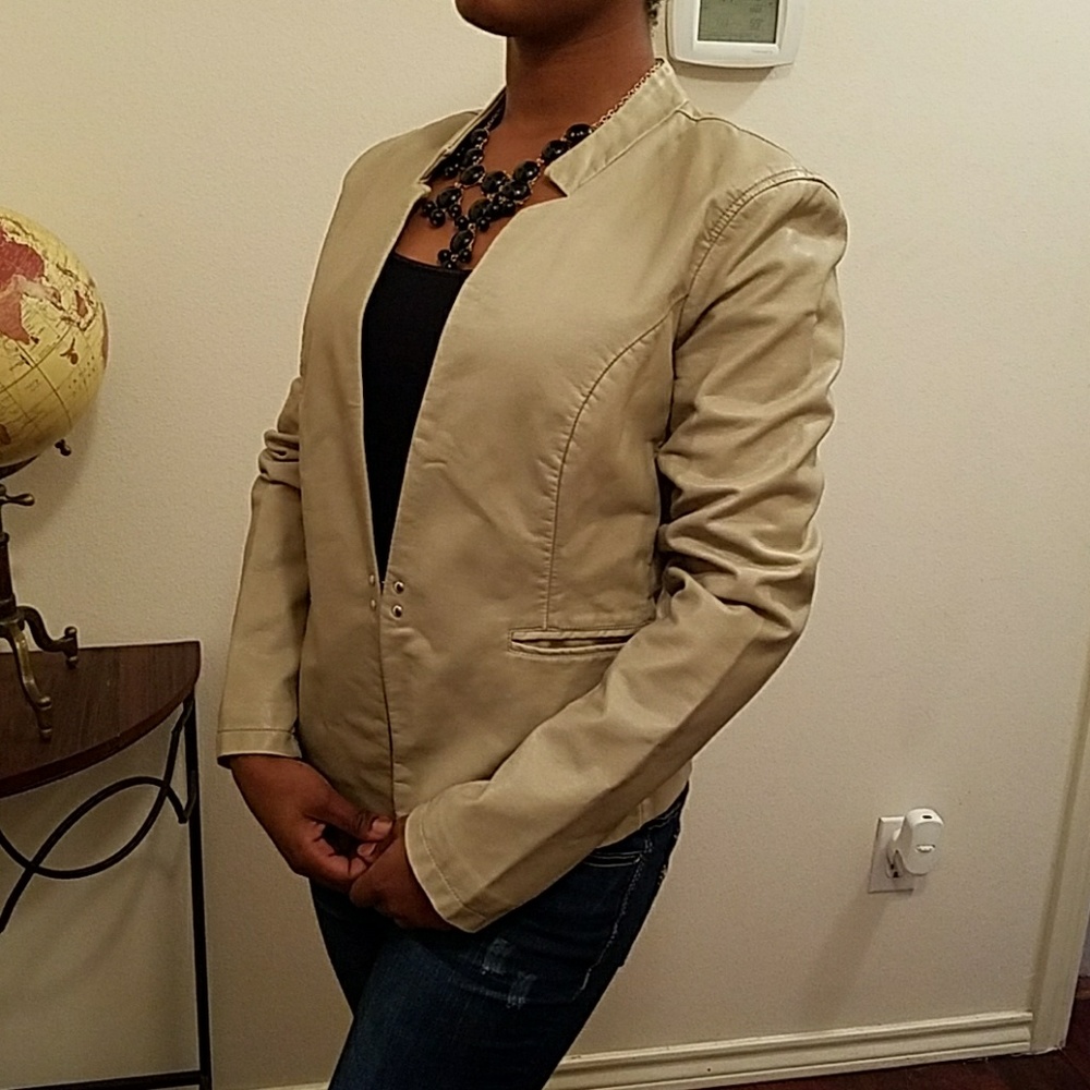 Leather jacket