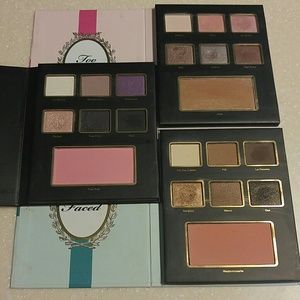 3 mini Too Faced Palettes