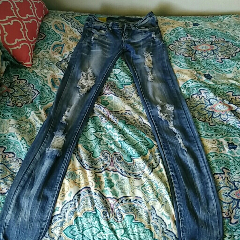 Ripped jeans