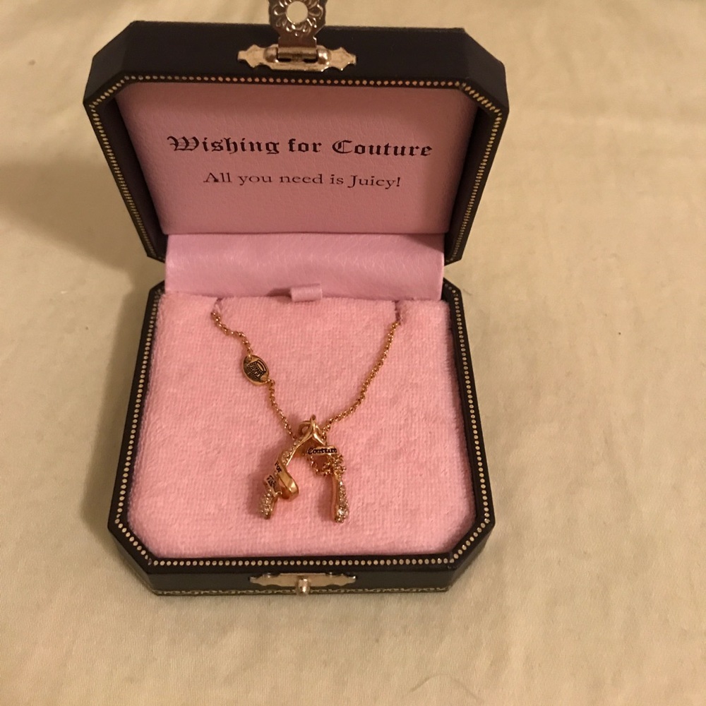 Juicy Couture Wishbone Necklace