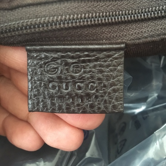 Gucci Double Handle Abbey Canvas Tote - Picture 6 of 8