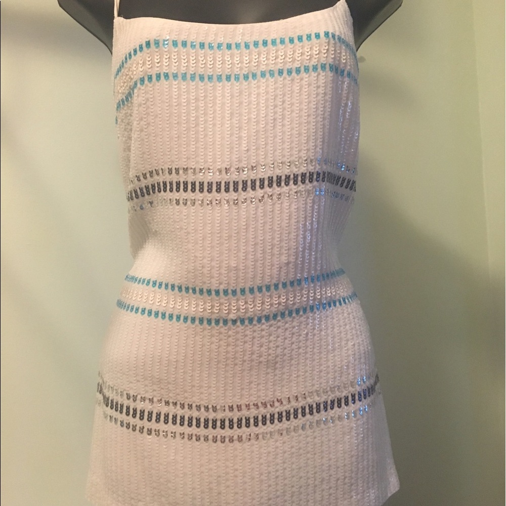 WHBM beautiful sequin tank