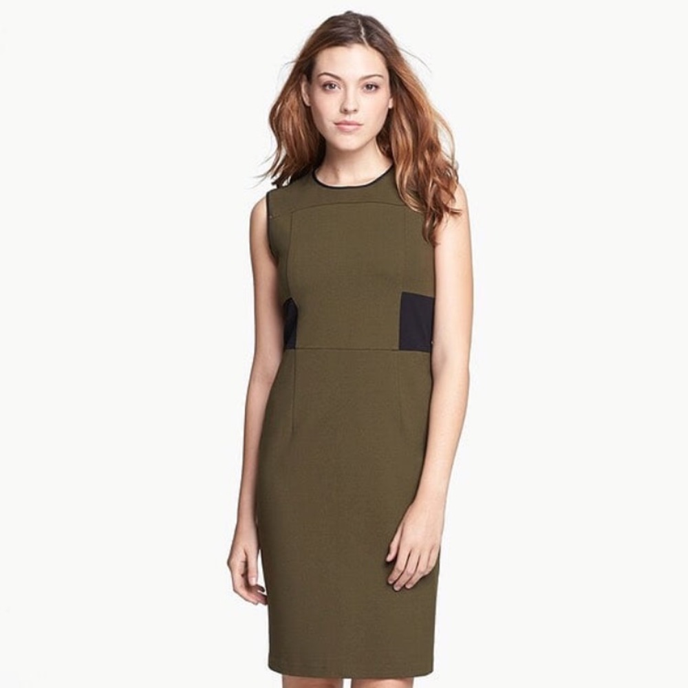 Kenneth Cole Falda Dress Forest