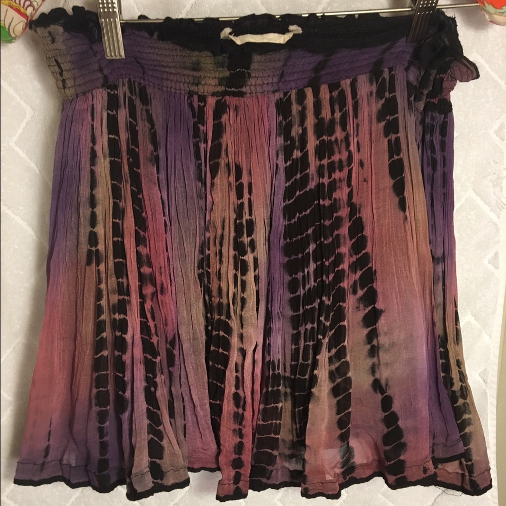 Gauzy beach skirt