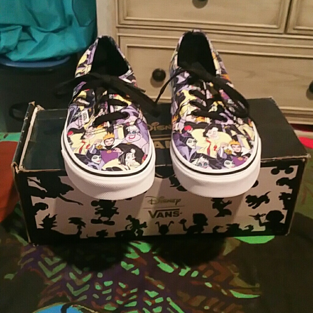 Disney Multi Villain Vans