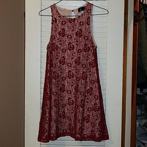 Cute flower lace dress from Francesca's