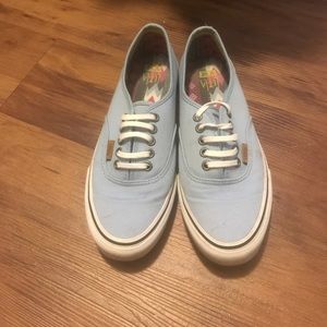 Light blue Leila vans