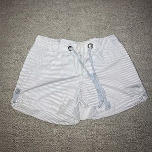 Seersucker style shorts